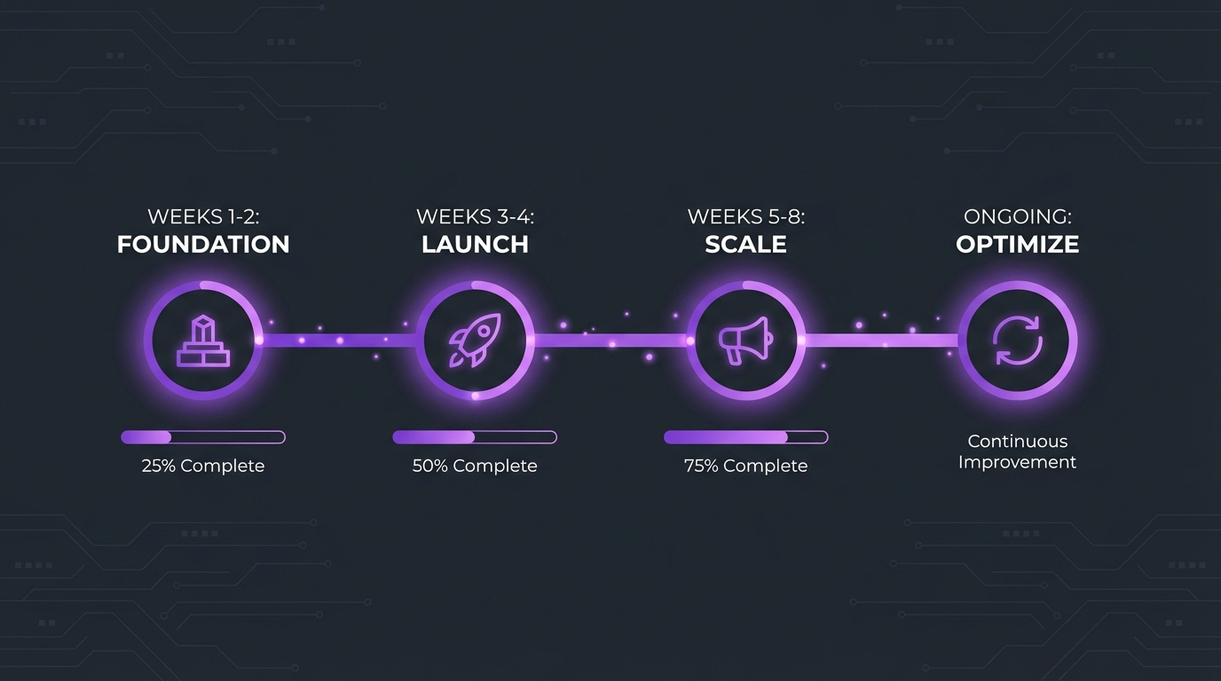 Building Your AI Visibility System - Timeline
